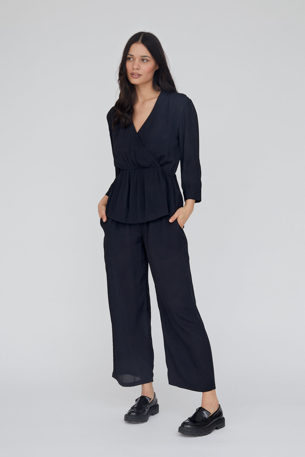 Basic Apparel Laurel Blouse Blouses 001 Black